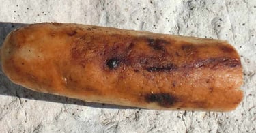 Wurststückchen als Giftköder