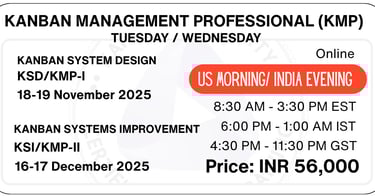 Kanban Management Professional KMP Training Kanban University
