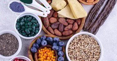 Nourriture saines, type ayurvédique