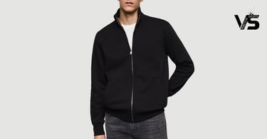 Zipper-Style Sweater
