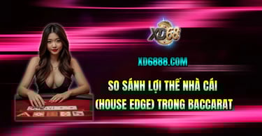 Mẹo chơi baccarat xd68 dựa trên lợi thế nhà cái của cửa Banker Player Tie
