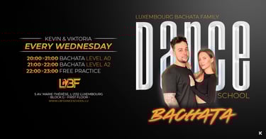 LBF Dance School Wednesday Classes Flyer