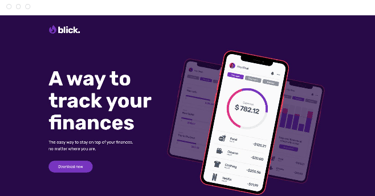 Création de site web vitrine présentant une application mobile, réalisation Monbonsite