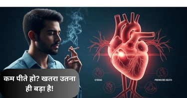 डॉक्टरों की चेतावनी ‘लो-इंटेंसिटी’ स्मोकिंग भी घातक