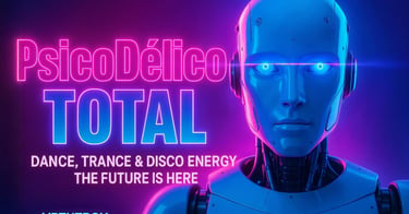 canción PSICODÉLICO TOTAL,  disco, dance. VRTHTBOX