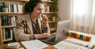 Conversational online spanish lesson