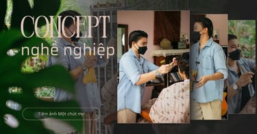 Hot TikToker Thợ tóc xứ dừa x Một Chút Mơ: Concept nghề nghiệp