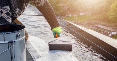 Pintura elástica impermeable para protección de fachadas en chalets de Getxo