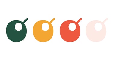 Codes couleur - identité chez Paco - Soleado studio Liège