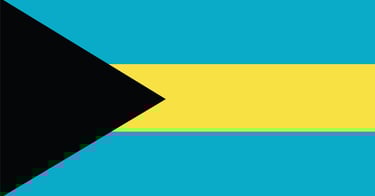Flag of the Bahamas.
