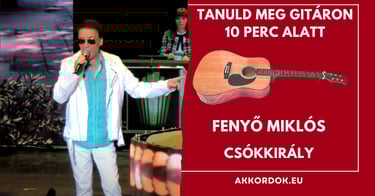 Gitár Akkordok: Fenyő Miklós - Csókkirály