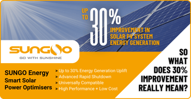What Does 30% Improvement in Solar PV System Performance Really Mean with SUNGO Energy Smart Solar Power Optimiser