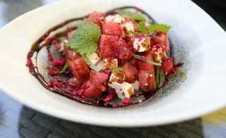 watermelon-feta-cheese-mint-salad
