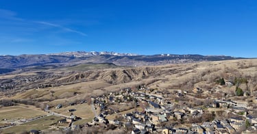Vue aérienne du village de Llo