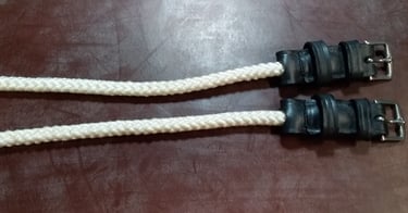 Nylon gag cheekpieces