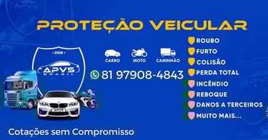 Benefícios da APVS, proteções e Contato.