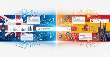 How AI Overviews Change SEO for UK vs Spanish Markets