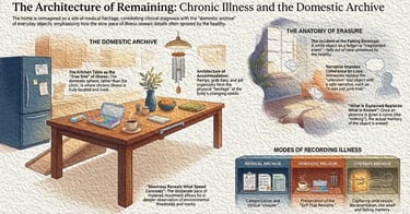 Infographic: heritage studies, home life. Parkinson's disease