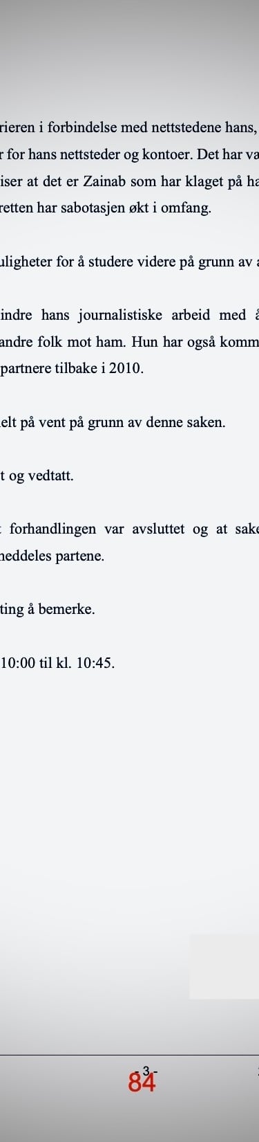 Zainab AbdulKarim, Court ruling concerning ,the smuggling operations coordinator