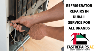 a person holding a wrenet in front of a dishwasher