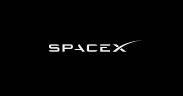 SpaceX Logo Icon.