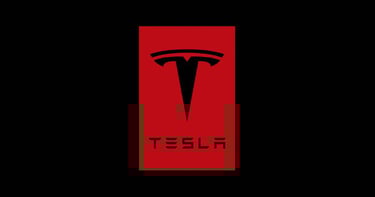 Tesla Logo Icon.