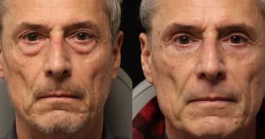 blepharoplasty before after Dr Altan Tekin Antalya