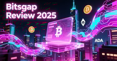 a laptop computer with bitcoin and bitcoin on the screen