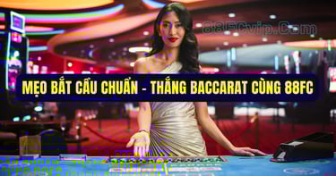 Cao thủ chia sẻ kinh nghiệm chơi Baccarat tại 88FC