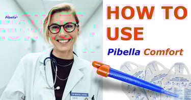 How to use Pibella Comfort FUD for Lying Down and Sitting