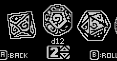 Arduboy Dice of Face 12-sided