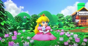 Super Mario RPG - Peach's Opening Scene
