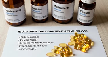 Las estatinas son medicamentos para controlar el colesterol y los triglicéridos
