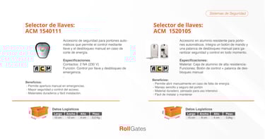 Selector de Llaves para motores