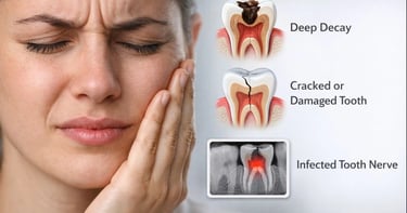 Signs that indicate the need for root canal treatment