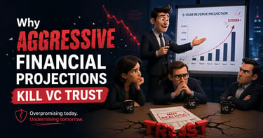 Why Aggressive Financial Projections Kill VC Trust