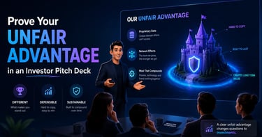 Prove Your Unfair Advantage in an Investor Pitch Deck