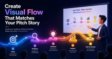 Create Visual Flow That Matches Your Pitch Story