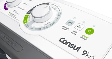 Máquina de Lavar Consul CWB09BB 9kg Branca