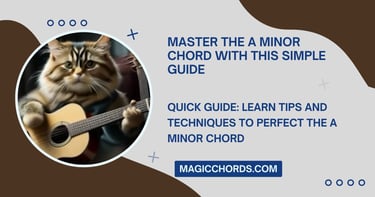 The A minor guitar chord