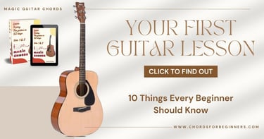 Your First Guitar Lesson: 10 Things Every Beginner Should Know