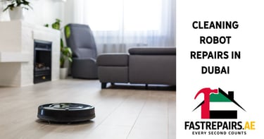 a robotic vacuum cleaner cleaning a living room