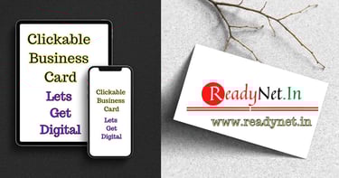 clickable business card