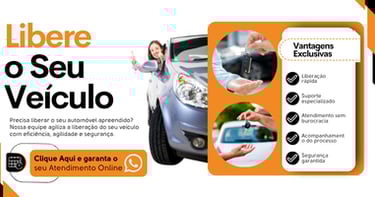 Despachante em Betim agilizando liberação de veículo apreendido em pátio com eficiência e suporte té