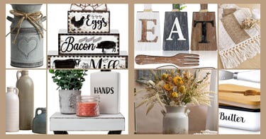a collage of pictures of a variety of items