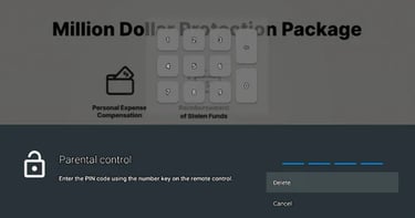 catchontv parental control menu