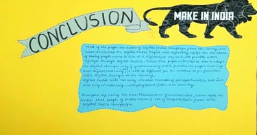 Conclusion Page in economics project