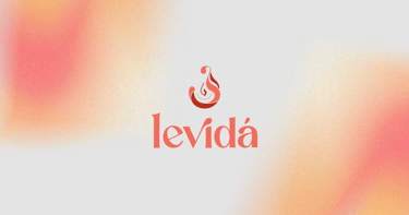 a woman in a red dress with a red and white background