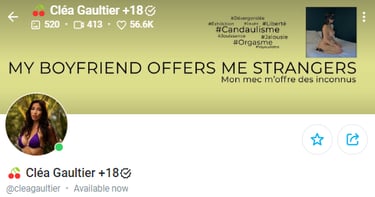 Cléa Gaultier OnlyFans