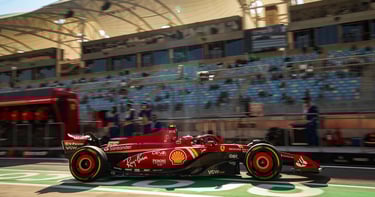 Carlosas Sainzas Ferrari Formulė-1